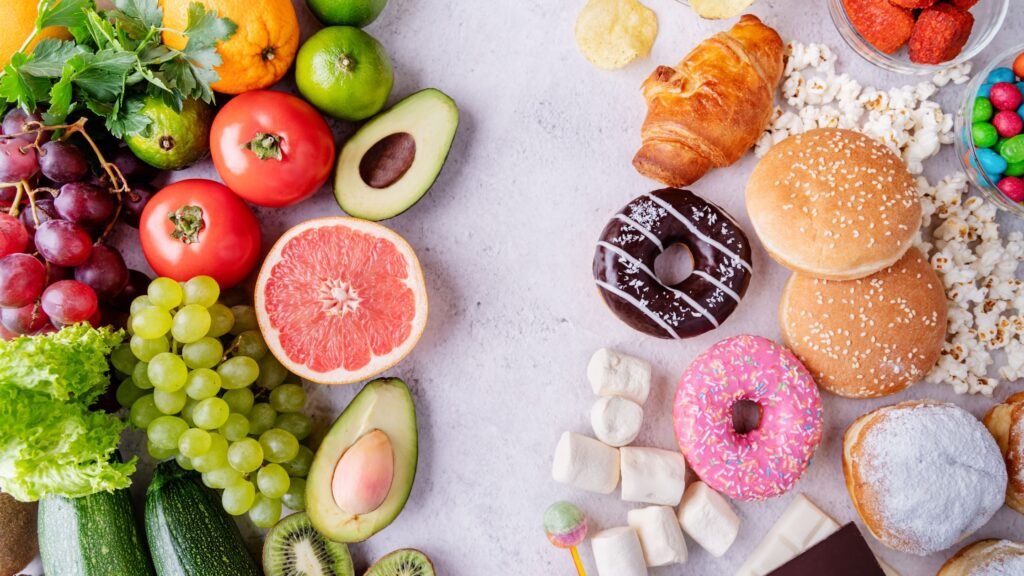 Vergleich basenbildender und säurebildender Lebensmittel für eine ausgewogene Ernährung